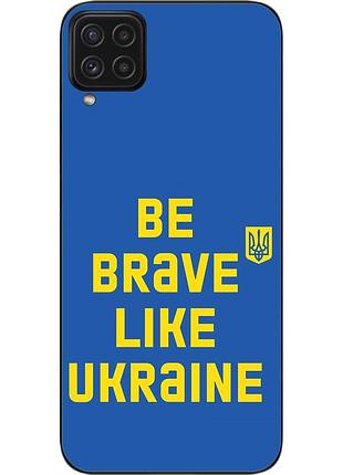 Оригинальный чехол epik для samsung m32 galaxy m325f с картинкой будь храбрым