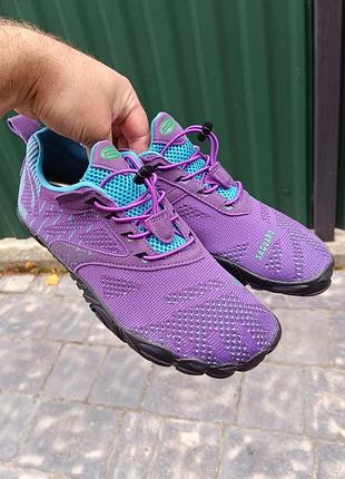 Saguaro free purple sport barefoot shoes размер 40