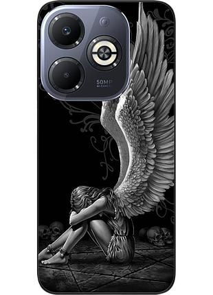 Силіконовий чохол epik для infinix smart 8 plus (x6526) з картинкою ангел
