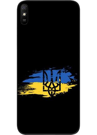 Силиконовый чехол epik для xiaomi redmi 9a с картинкой герб