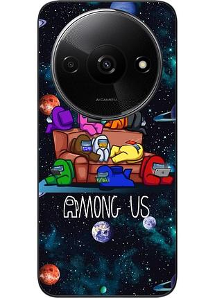 Силиконовый чехол epik для xiaomi redmi a3 с картинкой among us команда