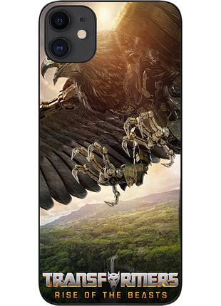 Силіконовий чохол epik для iphone 11 з картинкою ейрейзор трансформери звіроботи