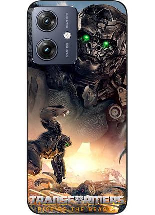 Силіконовий чохол epik для motorola g54 power з картинкою ейплінк трансформери звероботи