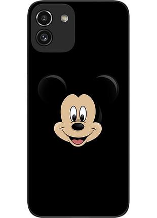 Силиконовый чехол epik для samsung a03 galaxy a035f с картинкой микки