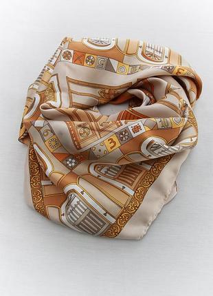 Шовкова хустка longchamp 6