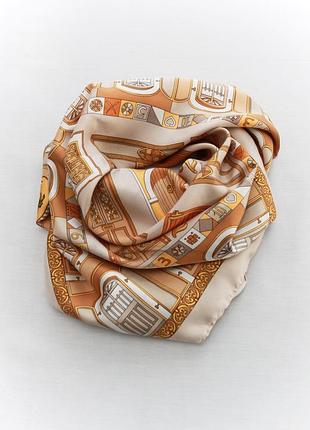 Шовкова хустка longchamp 7