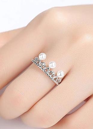 Кольцо "pearl treasure" 5