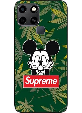 Оригінальний чохол epik для infinix smart 6 з картинкою мікі supreme
