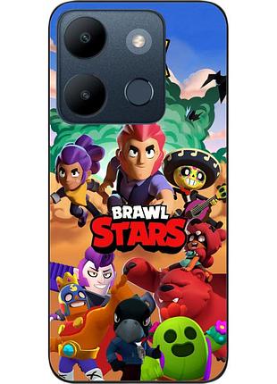 Чехол силиконовый epik для infinix smart 7 с картинкой бравл
