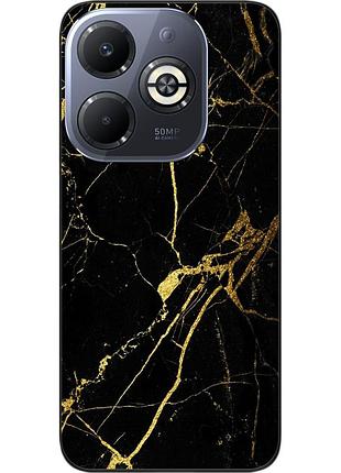Силиконовый чехол бампер epik для infinix smart 8 plus (x6526) с картинкой мрамор