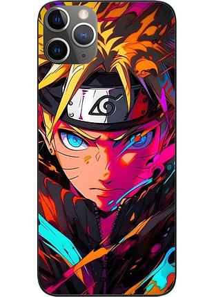 Силіконовий чохол epik для iphone 11 pro з картинкою яскравий наруто