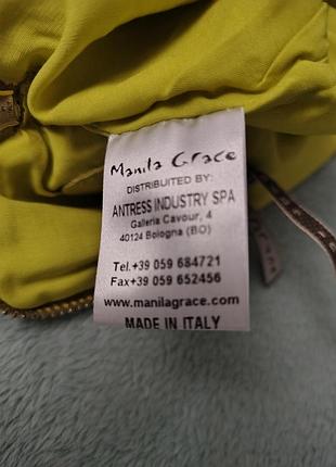Клатч брендовый manila grece, кожаный. 5