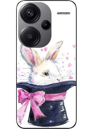 Чехол силиконовый epik для xiaomi redmi note 13 pro plus 5g с картинкой кролик
