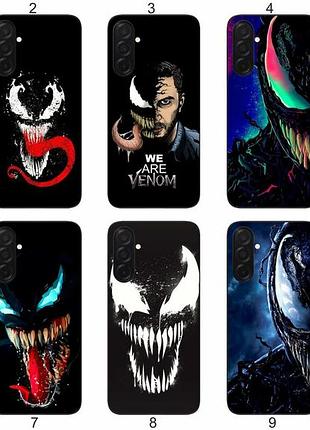 Силіконовий чохол venom веном для samsung galaxy a17 драматичний контраст і захист