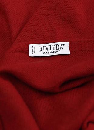 Кашемировый шарф riviera italy 4