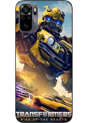 Силіконовий чохол epik для xiaomi redmi note 10 з картинкою бамблбі трансформери
