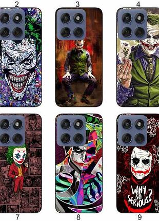 Силиконовый чехол joker джокер harley quinn харли квин для motorola edge 60 харизма и защита