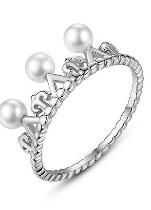 Кольцо "pearl treasure" 6