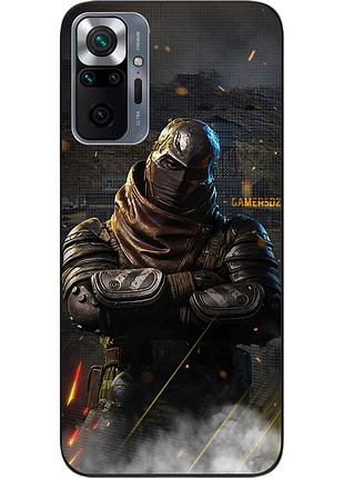Чохол силіконовий epik для xiaomi redmi note 10 pro з картинкою call of duty nikto ніхто