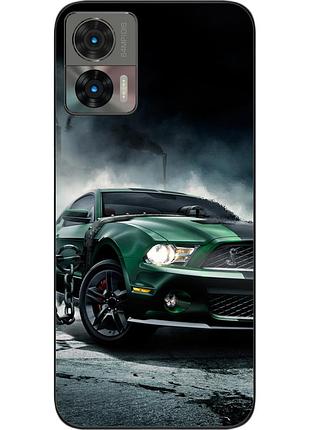 Силиконовый чехол epik для motorola edge 30 neo с картинкой мустанг