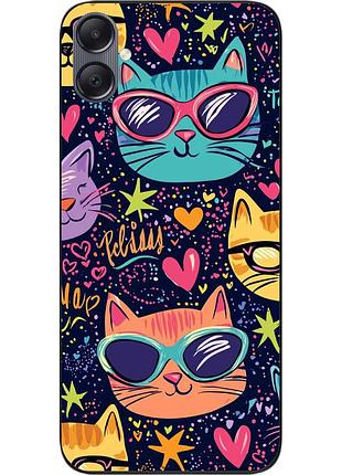 Чехол силиконовый epik для samsung a07 galaxy a075f с картинкой радужные котята