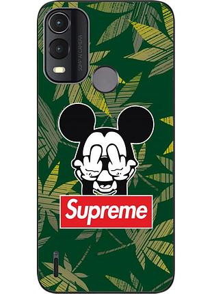 Оригінальний чохол epik для nokia g11 plus з картинкою мікі supreme