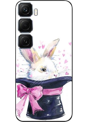 Чохол силіконовий epik для infinix hot 50 4g з картинкою кролик