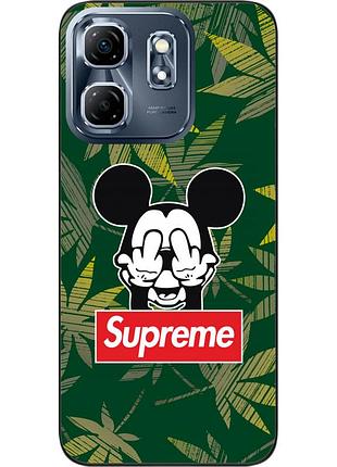 Силиконовый чехол epik для infinix hot 50i с картинкой микки supreme