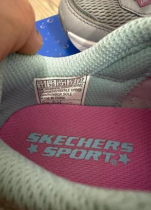 Новенькі skechers для дівчинки 27 р 6