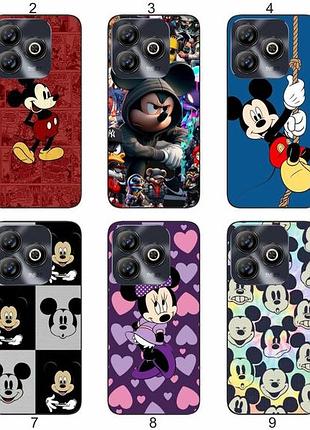 Силіконовий чохол мікі маус mickey mouse для zte blade a75 4g діснеївська естетика