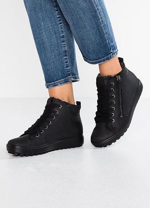 Женские ботинкиecco street tred w gore-tex, 36р.