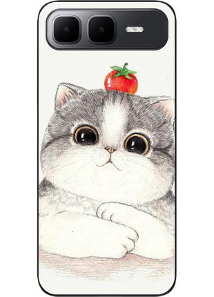 Силіконовий чохол epik для infinix smart 10 plus (x6725b) з зображенням кошеня