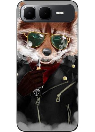 Силиконовый чехол epik для infinix smart 10 plus (x6725b) с принтом крутой енот