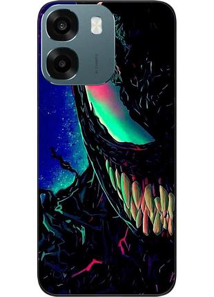 Силиконовый чехол epik для oppo a6 с принтом яркий веном