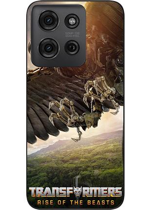 Силіконовий чохол epik для motorola g75 5g з картинкою ейрейзор трансформери звероботи