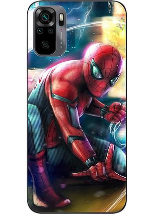 Силіконовий чохол epik для xiaomi redmi note 10s з картинкою spider-man