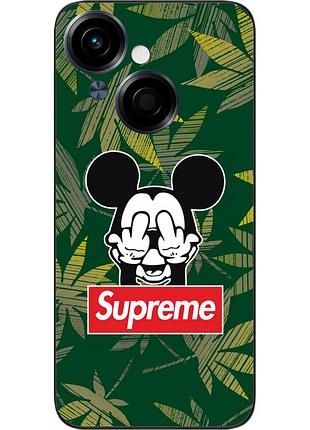 Силиконовый чехол epik для tecno spark go 1 (kl4) с картинкой микки supreme