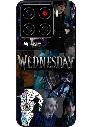 Чехол силиконовый epik для zte blade a56 с рисунком wednesday тайна