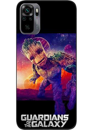 Силиконовый чехол epik для xiaomi redmi note 10 с картинкой грут