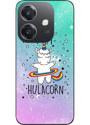 Силиконовый чехол epik для oppo a3x 4g с картинкой единорог