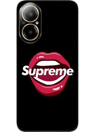Силиконовый чехол epik для realme c67 4g с картинкой губы