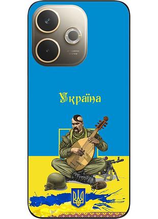 Силиконовый чехол epik для oppo a5 pro с принтом козак