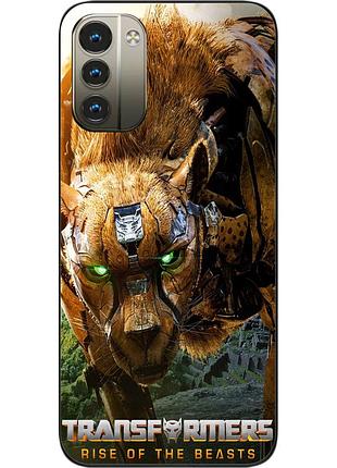 Силіконовий чохол epik для nokia g11 з картинкою читор трансформери зверобати