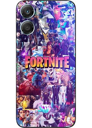 Силіконовий чохол epik для motorola g06 з принтом армія героїв fortnite