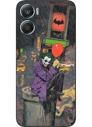 Силіконовий чохол epik для motorola g06 з принтом червона куля готема
