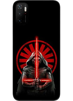 Силиконовый чехол epik для xiaomi poco m3 pro с картинкой лого первого ордена