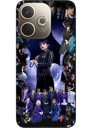 Чохол силіконовий epik для oppo a5 pro з картинкою wednesday академія