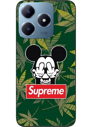 Силіконовий чохол epik для realme с63 4g з картинкою мікі supreme