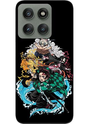 Силиконовый чехол epik для motorola edge 60 pro demon slayer сила воды