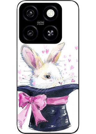 Чехол силиконовый epik для zte blade a55 4g с картинкой кролик